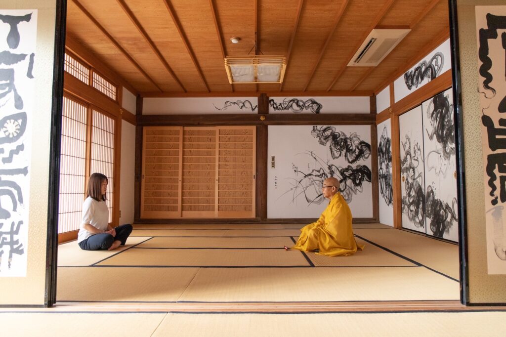 甲山寺　瞑想体験